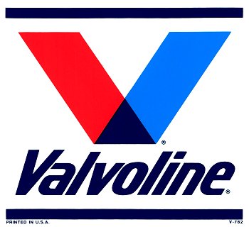 レーシングステッカー Valvoline (BIG) ステッカー