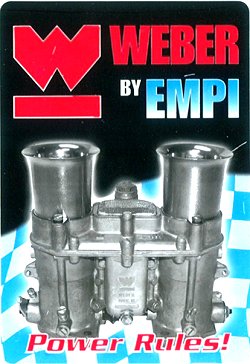 レーシングステッカー EMPI / WEBER ステッカー