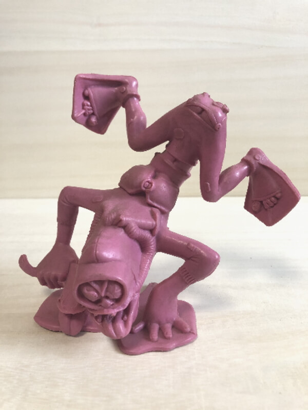 NUTTY MADS ナッティーマッズ / DIPPY THE DEEP DIVER フィギュア GO UP