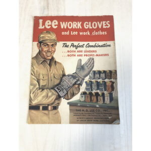 Lee WorkGlove カタログ　1950年代